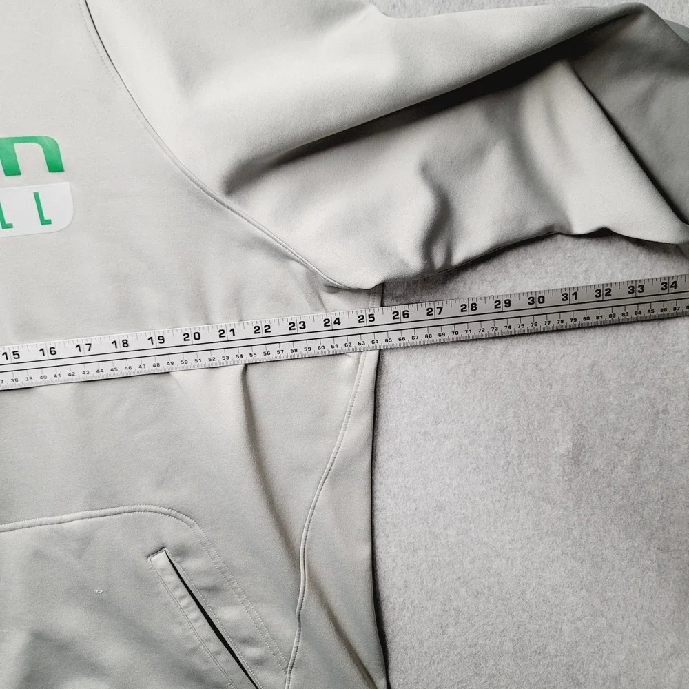 Nike Therma-Fit Oregon Ducks Basketball Hoodie‎ Men's XL Light Gray Sweatshirt